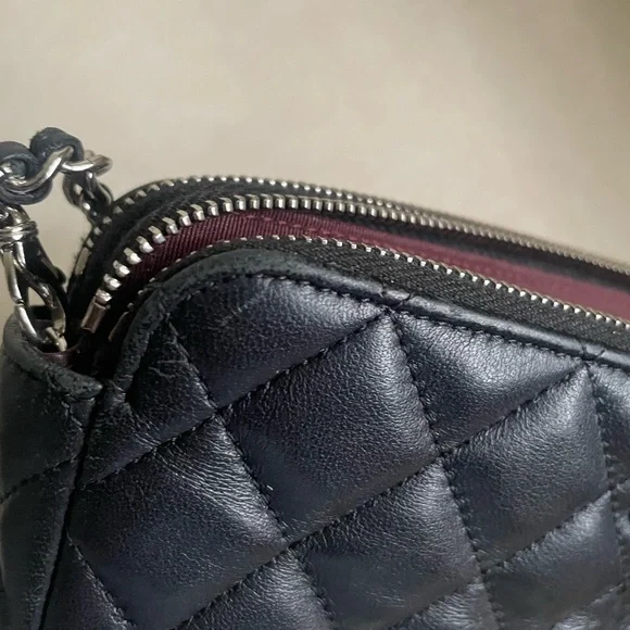 Chanel  Double Zip Chain Shoulder Bag - Picture 16 of 16